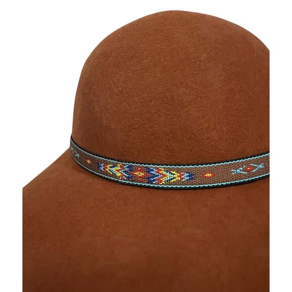 Fallen Broken Street Hat Wool Wide Brim Floppy Little Hippie Boho Western Sz M/L - Picture 7 of 11